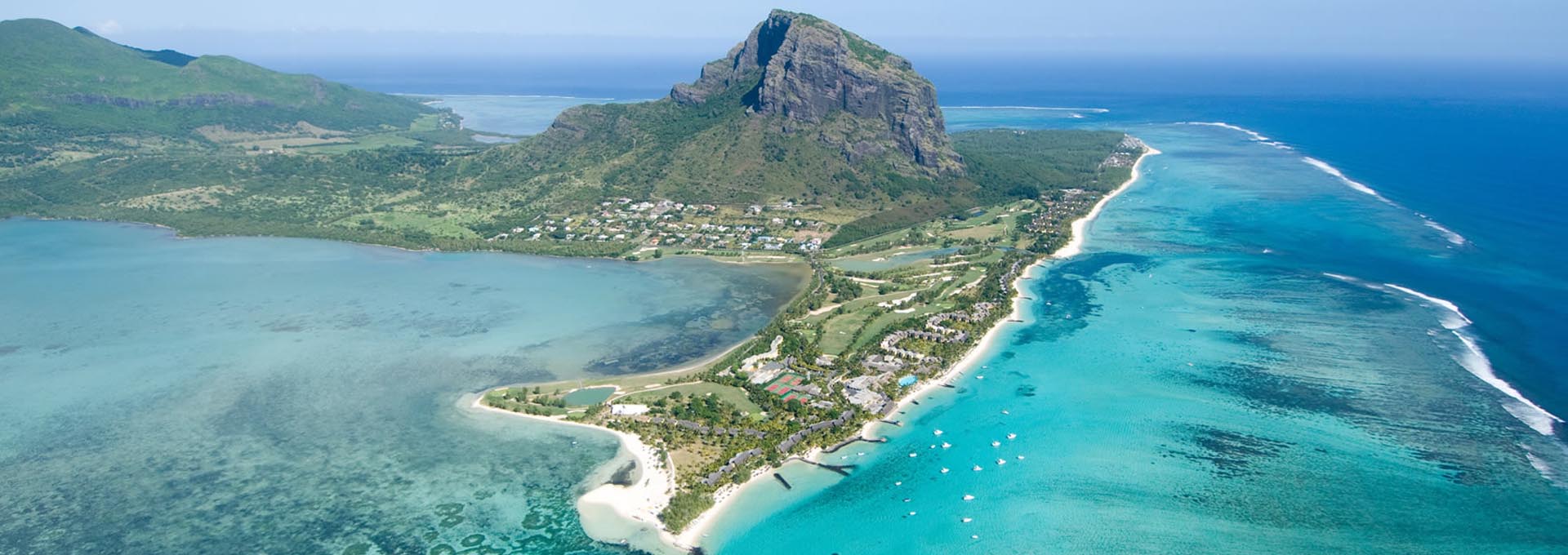 Isla Mauricio panorámica