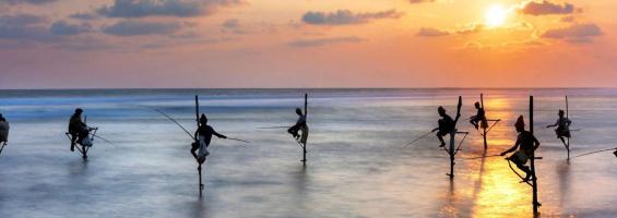 Sri Lanka zancudos pescadores
