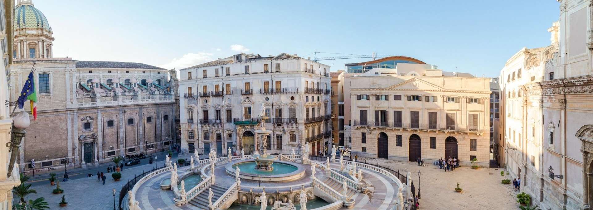 Sicilia Palermo Fontana Pretoria