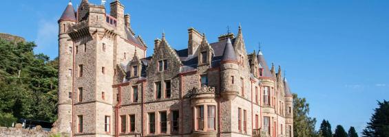 Castillo de Belfast Irlanda
