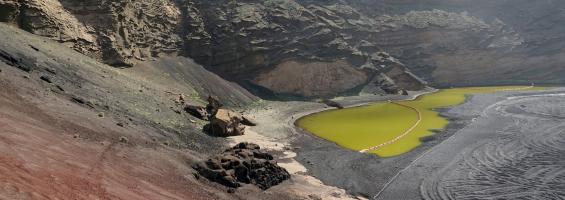 El Golfo, Laguna verde, Lanzarote