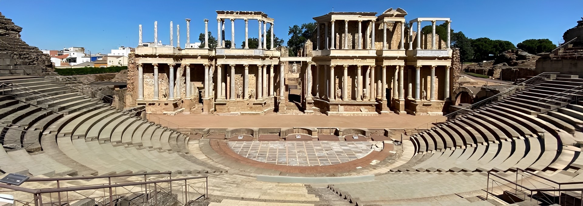 Teatro romano de Mérida panorámica
