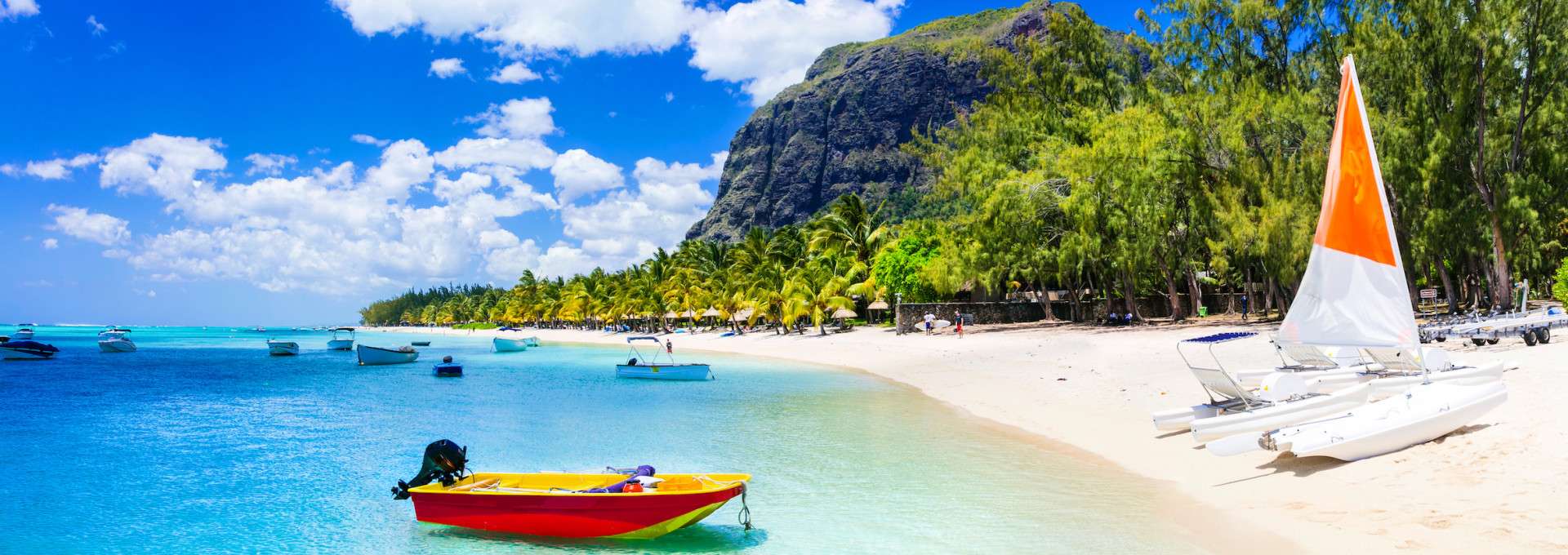 Isla Mauricio barca