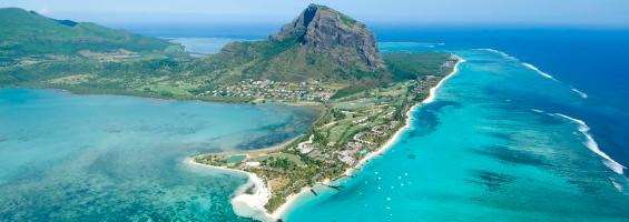 Isla Mauricio panorámica