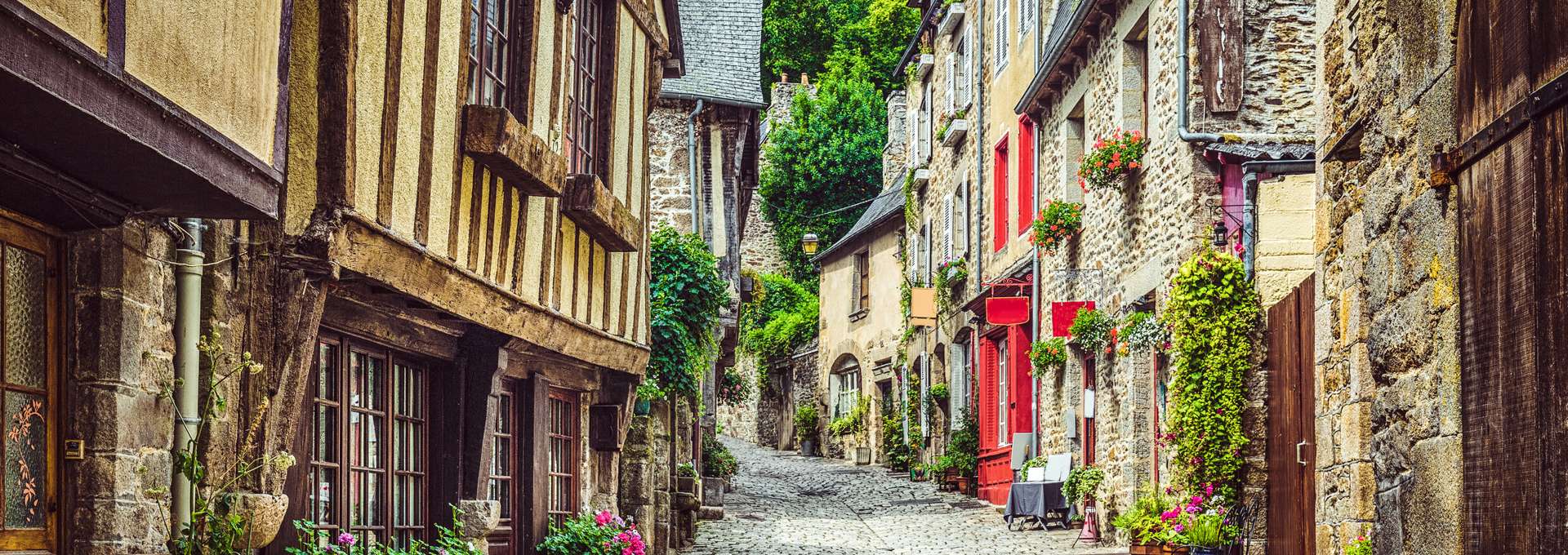 Calle pueblo Francia