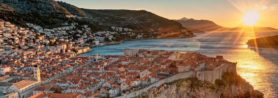 Dubrovnik puesta sol