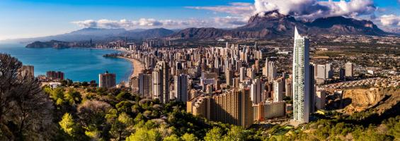 Benidorm volando