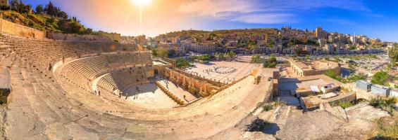 Teatro romano de Amán Jordania