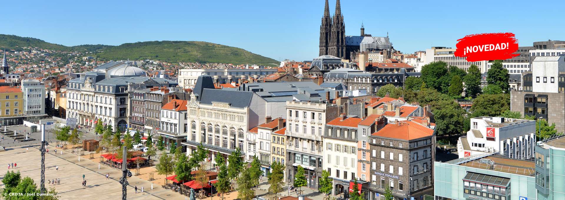 Clermont Ferrand plaza Jaude NOVEDAD